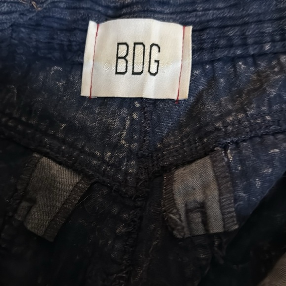 BDG Hi-Rise Baggy Blue Corduroy Pants Urban Outfitters Sz 28 - Picture 5 of 9